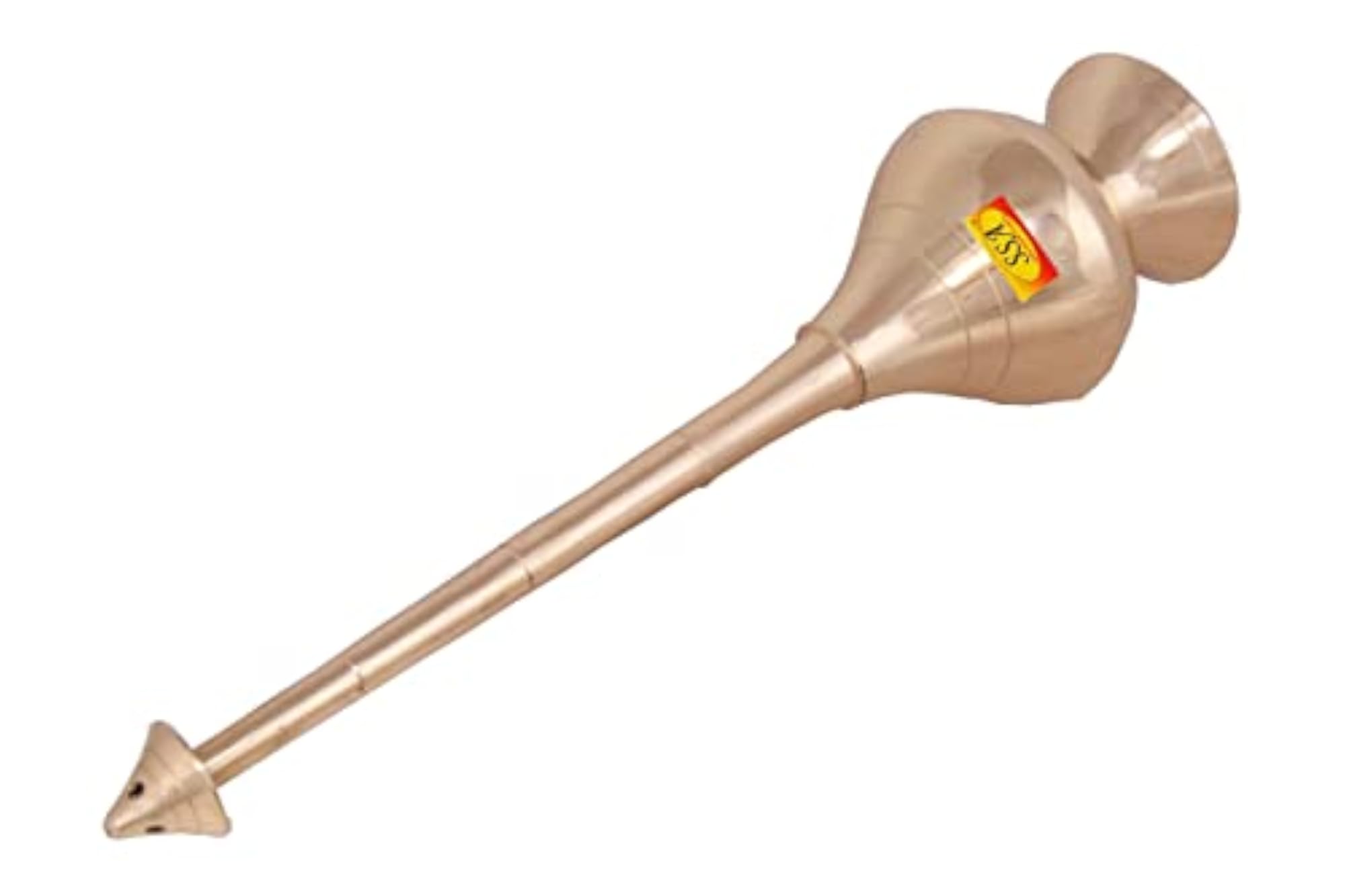 Brass Bottle for Gangajal and Perfume, 12 inch